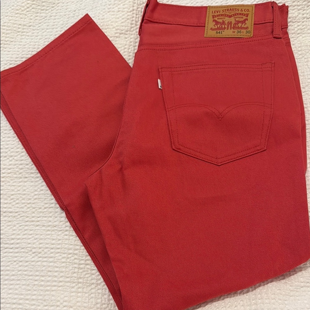 Levi's Red Men's Jeans